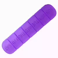 Große Pillendose 7 Tage Tablettenorganizer Vitamine Lebertra 1 st