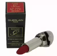 Guerlain Rouge g Luxurious Velvet Matte Lipstick Shade Lippenstift No 770 Red Vanda