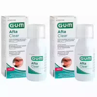 Gum Afta Clear Mundspülung 120 ml Mundwasser