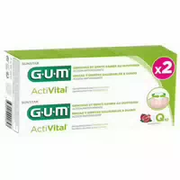 Gum Aktiv Zahnpasta Q10 Satz von 2 X