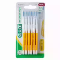 Gum Bi Direction Interdentalbürsten 1,4 mm Gelb