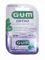 Gum Ortho Wachs Mint 1 Packung