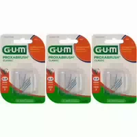 Gum Proxabrush Classic Ersatzbürsten 0,9 mm Orange Kerze