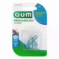 Gum Proxabrush Classic Ersatzbürsten 1,6 Mm Blau Tanne