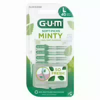 Gum Soft Picks Minty Large
