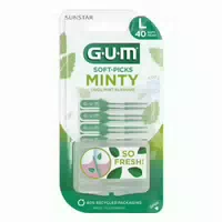 Gum Soft Picksâ Minty Interdentalsticks Large