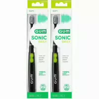 Gum Sonic Daily Schallzahnbürste Weiß 1 st
