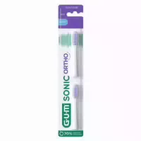 Gum Sonic Ortho Ersatzbürstenköpfe 2 St