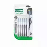 Gum Trav Ler Interdentalbürste 2,6mm Dunkelgrau 6 st Zahnbürste