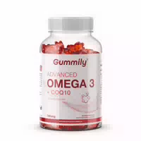 Gummily Advanced Omega 3 & Coq10 – 700mg Algenöl – Dha & Epa, Coenzym Q10, Vitamin K2 & E