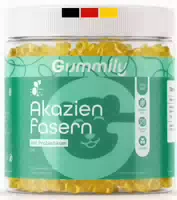 Gummily Akazien Fasern 1000 mg Akazienfasern mit 1,5 mg Reinem Zink 4 Monats Vorrat