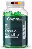 Gummily Ashwagandha Gummies 1500 mg Laborgeprüft Ashwagandhaextrakt, Gaba & Kamillen Extrakt