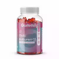 Gummily Bakterien Kulturen Komplex mit 11 Stämmen, 52 Mrd Kbe, Fos & Calcium
