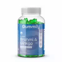 Gummily Ginkgo Biloba Brahmi Extrakt mit Zink , B12 Zuckerfrei Gummibärchen