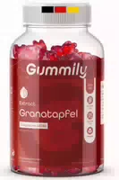 Gummily Granatapfel Extrakt 45:1 Urolithin A Vorstufe 40% Ellagsäure 60 Gummibärchen