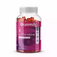 Gummily l Carnitin 1000 mg Chrom & B12 Stoffwechsel & Energie, Zuckerfrei Gummibärchen