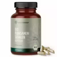 Flohsamenschalen Kapseln Bio 180 Kapseln