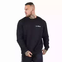 Herren Pullover Pro mit Lockerem Schnitt in Marineblau
