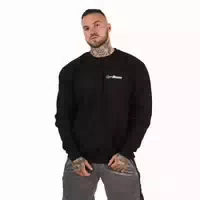 Herren Sweatshirt Pro mit Lockerem Schnitt in Schwarz