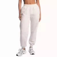 Jogginghose Damen Oversized mit Gummizug und Taschen in Cloud
