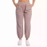 Jogginghose Damen Oversized mit Hoher Taille Grey