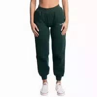 Jogginghose Damen Oversized mit Taschen in Forest