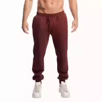 Jogginghose Herren Oversized mit Kordelzug und Taschen in Cherrywood
