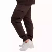 Jogginghose Herren Regular im Cargo Stil in Brown