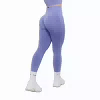 Leggings Damen High Waist Nahtlos Flo Cobalt