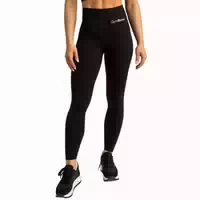 Leggings Damen Limitless Schwarz Lange Hose ohne Taschen