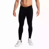 Herren Funktionsshorts Slim ohne Taschen in Schwarz