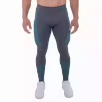 Og1 Seamless Leggings Herren Slim Grey Blue ohne Taschen