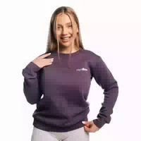 Pullover Damen Regular mit Rundhalsausschnitt in Obsidian