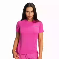 T Shirt Damen mit Regulärer Passform, Rundhalsausschnitt, Pulse X Lila