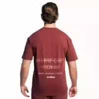 T Shirt Herren Oversized Kurzarm aus Baumwolle Modell Cherrywood