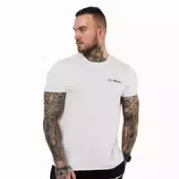 T Shirt Herren Regular Kurzarm Basic Dark Grey