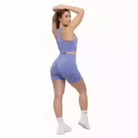 Shorts Damen Slim mit Gummizug Cobalt