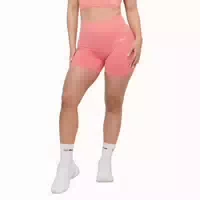 Shorts Damen Slim mit Gummizug Mauve