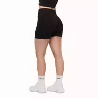 Shorts Damen Slim mit Gummizug Graphite