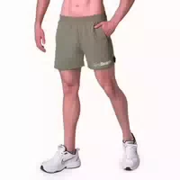 Shorts Herren Essence Light Regular mit Reißverschlusstaschen in Grün