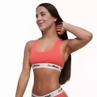 Sport Bh Damen Bralette mit Breiten Trägern in Schwarz