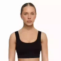 Sport Bh Damen Nahtlos mit Breiten Trägern Lift Violett