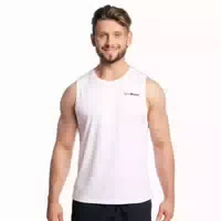 Tanktop Herren Regular aus Mesh White