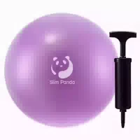 Gymnastikball 23 25cm Pilates Yoga Fitness Balance Violett 1 st