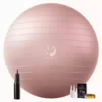 Gymnastikball 55 85cm Explosionsgeschützt Pezziball Hellrosa 1 st