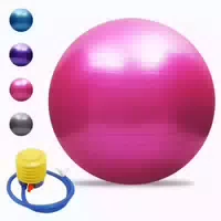 Gymnastikball Antiburst Balance Pilates 55cm 65cm Luftpumpe 1 st