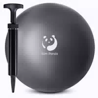 Gymnastikball Klein 23 25 cm Pilates Yoga Balance Schwarz Pu 1 st