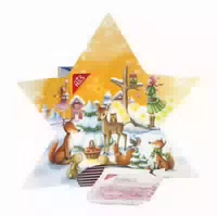 H&s Adventskalender Stern 24 St Filterbeutel