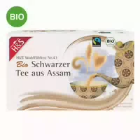 H&s Bio Schwarzer Tee aus Assam Filterbe 20x1,80 g