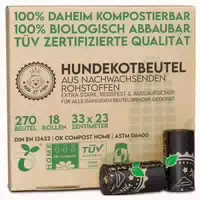 Hund Ist König Kompostierbare Kotbeutel 270 St